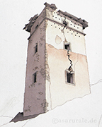Landhäuser Italien, Emilia-Romagna, Turm Bargi
