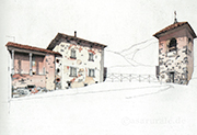 case rurali Italia Emilia-Romagna, Guzzano - campanile