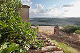 Italien Toskana Landhaus Bauernhaus Brunnen Landschaft, Fotograf Toskana