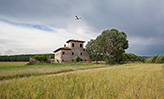 Landgüter Italien, Toskana großes Bauernhaus, Landgut Giardino Villa Saletta - Val d'Era