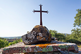 Landgut Chianti Toskana, kleine Kirche Kruzifix 