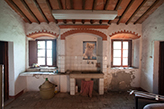 casa rurale in vendita Toscana Chianti, cucina con lavatoio in pietra