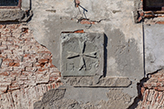 großes Bauernhaus, Val di Chiana - Toskana, Wappen des Sankt Stefansordens