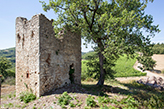 Bauernhof Landgut  Toskana, Chianti - San Donato a Poggio  - Fattoria Montecchio - S. Polo; Herrenhaus Wohnturm  Mittelalter