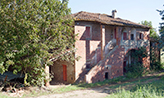 Italien Landhaus, Toskana Val di Chiana - Bauernhaus mit Außentreppe