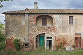 Italien - Bauernhaus mit Loggia, Landhaus Toskana - Val di Chiana