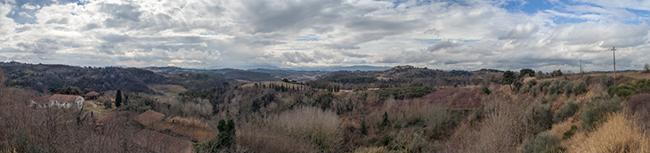 paesaggio Italia Toscana Val d'Era Montefoscoli