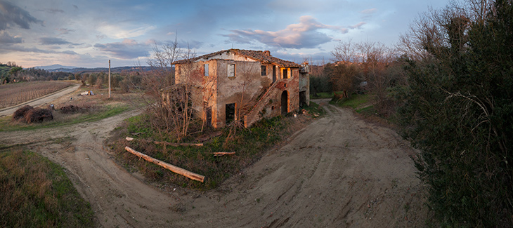 Bauernhaus von Landgut Santa Andrea Toskana