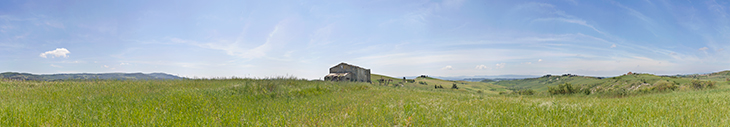 falsches Bauernhaus bei Castelfalfi, Toskana - Pinocchio