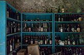 verlassenes Bauernhaus Toskana, Kantine  alte Weine