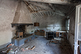 Landhaus Italien Bauernhaus Toskana, Küche mit Kamin