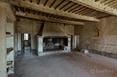 altesBauernhaus Toskana, Küche mit Kamin in Landhaus Val di Chiana - Toskana , 