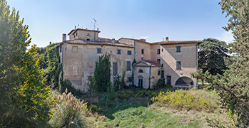 Villa Canneto Toskana im Valdelsa, Nordostseite  