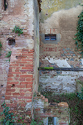 Bauernhaus Carfalino Toskana, Mauerwerksveränderungen