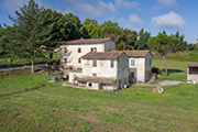 Landgut Le Fonti - Bauernhof bei San Miniato Toskana, Bauernhäuser und Scheune