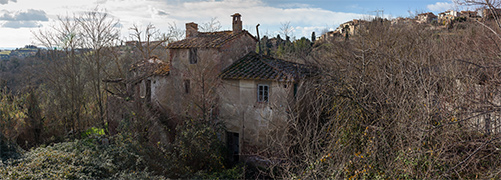 Bauernhaus von Landgut La Casetta in Toskana