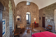 casa di vacanza con picina - Toscana, Volterra - Montecatini Val di Cecina, Torre dei Belforti - camera da letto in cima