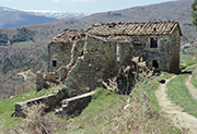 casa rurale abbandonata, Toscana Casentino