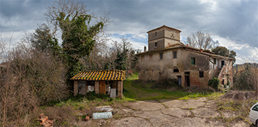 casa rurale con colombaia - podere Il Vignale Montefoscoli - Toscana