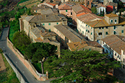 Villa Montefoscoli Toskana, Luftaufnahme